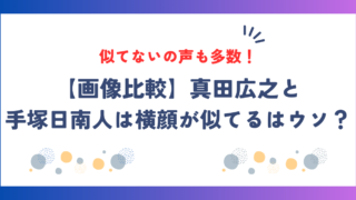 【画像比較】真田広之と手塚日南人は横顔が似てるはウソ？似てないの声も多数！